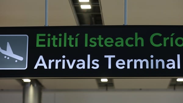 The CSO said a total of 4.7 million passengers passed through the five main Irish airports in the first three months of this year