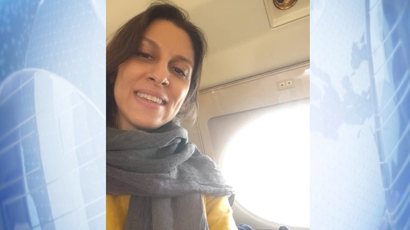 Nazanin Zaghari-Ratcliffe was detained in Iran since 2016 (Pic: @TulipSiddiq)