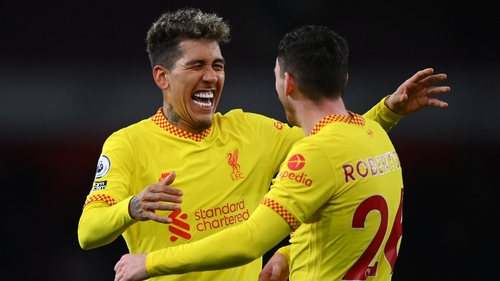Firmino came on as a substitute to score the second goal for the visitors