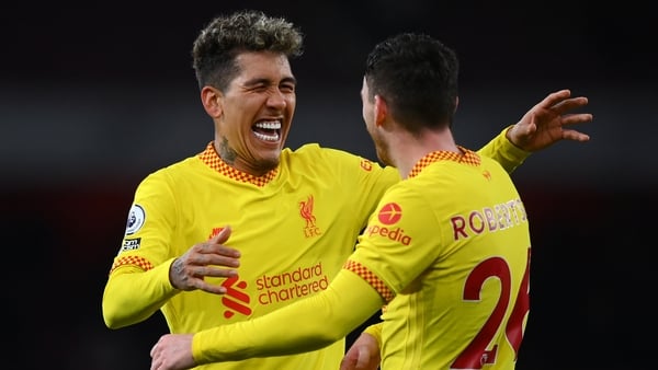 Firmino came on as a substitute to score the second goal for the visitors