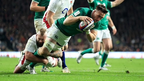 Jack Conan got a decision try against England