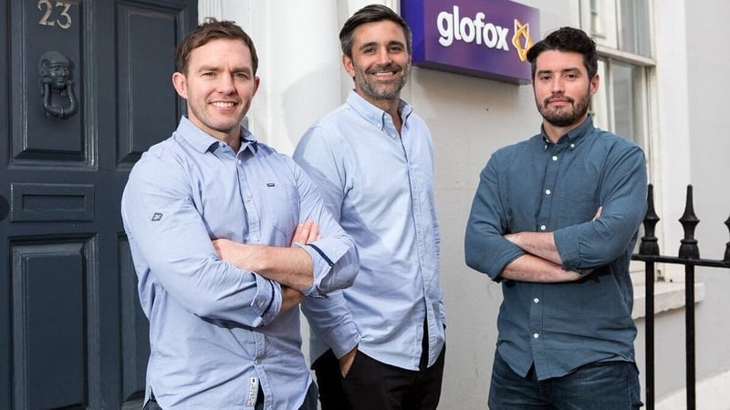 Glofox founders Conor O'Loughlin, Anthony Kelly and Finn Hegarty
