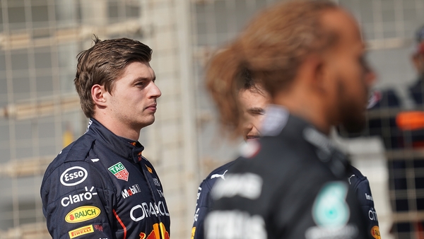 Verstappen said his relationship with Hamilton, which was fractious on occasion in 2021, is 'all good'