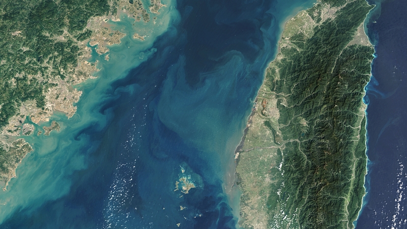 The strait separates the southeastern Chinese province of Fujian from the main island of Taiwan, home to around 23 million people