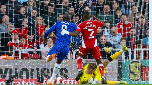 Romelu Lukaku opened the scoring