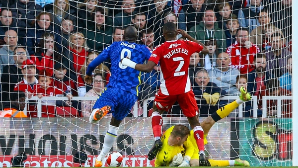 Romelu Lukaku opened the scoring