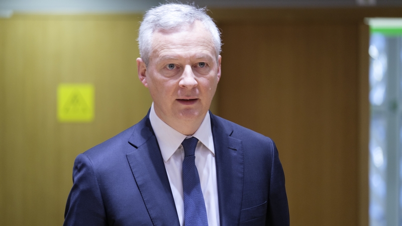 French Finance Minister Bruno Le Maire