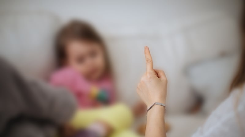 Any form of corporal punishment has been outlawed in Wales (Stock image: Posed by models)