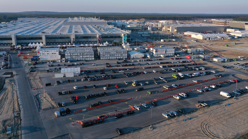 Tesla's plant in Gruenheide in Germany is set to expand