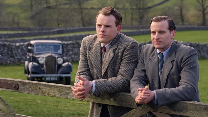 Callum Woodhouse and Nicholas Ralph in All Creatures Great and Small