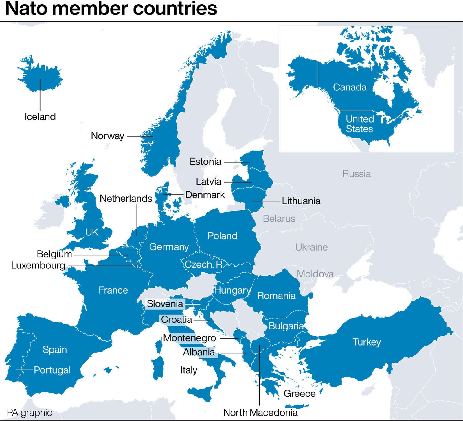 NATO member countries