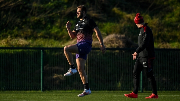 Jason Jenkins is set to return from injury for Munster this Friday