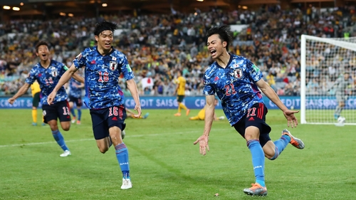 Kaoru Mitoma struck twice late on