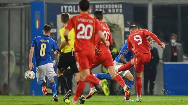 Aleksandar Trajkovski scores the injury-time winner