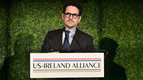 JJ Abrams a the Oscar Wilde Awards on Thursday night