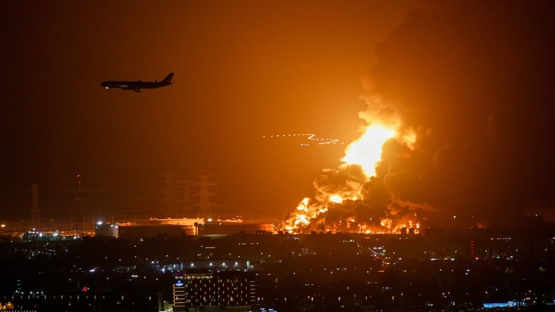 The fuel depot is located around 19 kilometres to the east of the track