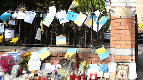 The Ukrainian Embassy in Dublin