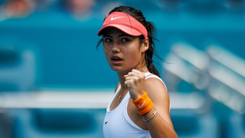Raducanu has endured a frustrating time on court since winning the 2021 US Open
