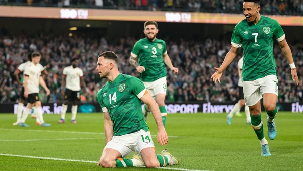 Recap: Ireland 2-2 Belgium