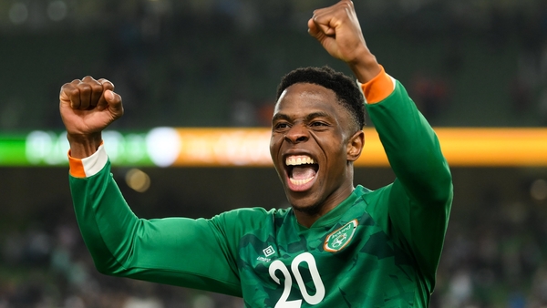 Chiedozie Ogbene scored an acrobatic first-half equaliser