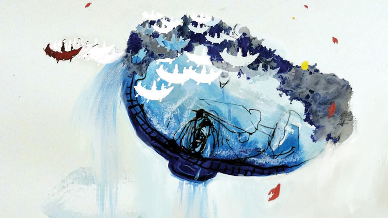 A detail from the cover image for 'Collecting Music in the Aran Islands: A Century of History and Practice' by Deirdre Ní Chonghaile.