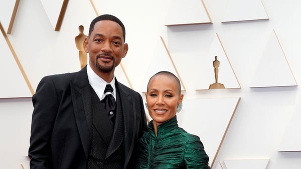 Will and Jada Pinkett Smith at the 2022 Oscars