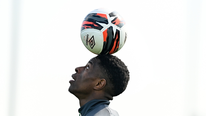 Chiedozie Ogbene will look to follow up on his goal against Belgium