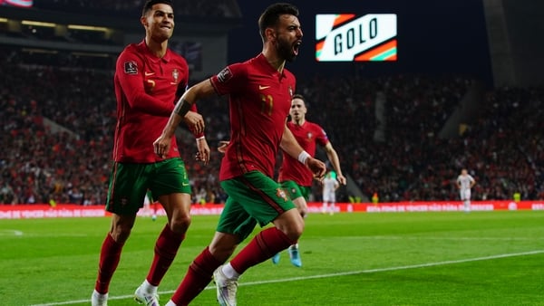 The Man United player's goal got the hosts past the stern resistance of the North Macedonians