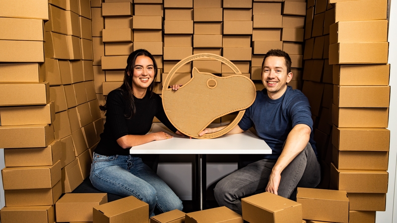 Laura Behrens Wu and Simon Kreuz, co-founders of Shippo