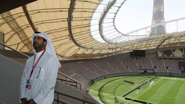 Nasser Al Khater: 'He [Southgate] needs to come here, speak to workers, understand what workers get out of being here'