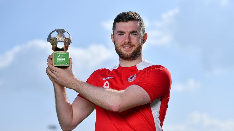 Aidan Keena scored a hat-trick against Finn Harps this month