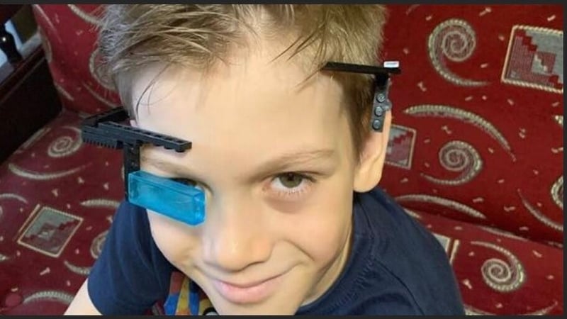 Andrey has more than 5,700 followers on Instagram under his 'Lego_Boy_Star' moniker