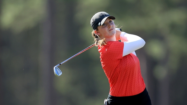 Lauren Walsh was one shot away from being involved in a play-off to make Saturday's final round