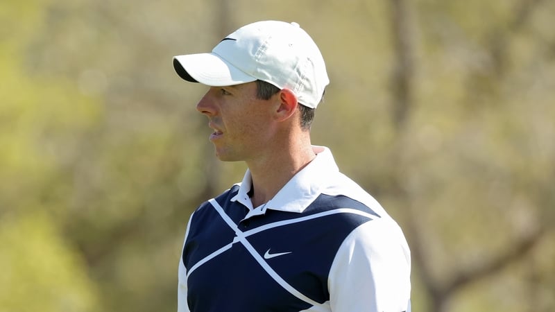 It was a frustrating day for Rory McIlroy in Texas