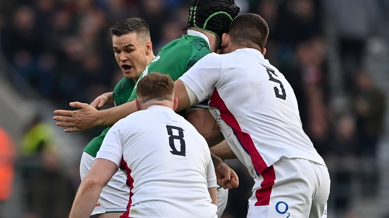 Charlie Ewels was sent off for this high tackle