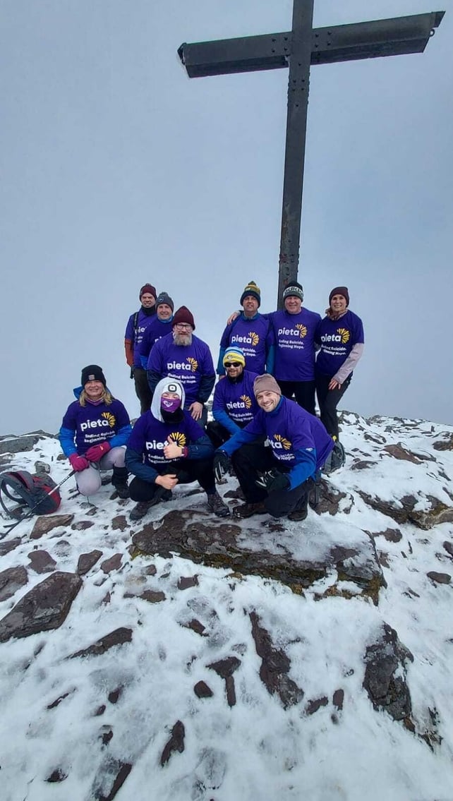 Pieta Kerry on Carrantuohill, Co Kerry