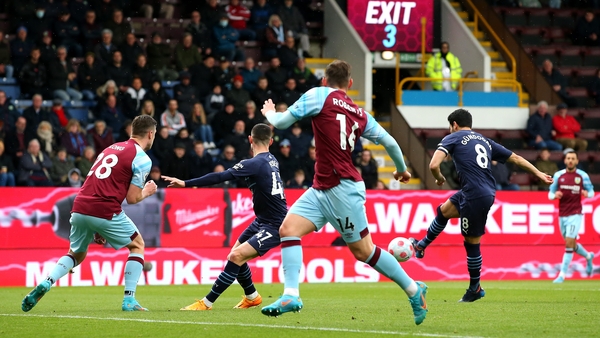 lkay Guendogan drills home City's second