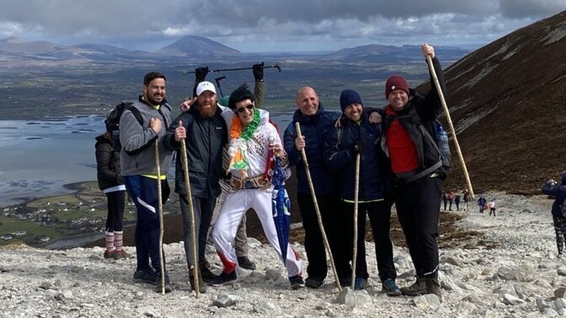 Even Elvis climbed Croagh Patrick