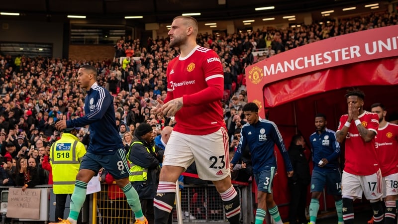 Luke Shaw has had to work his way back into the Manchester United squad