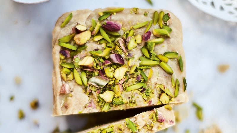 Pistachio is having a moment - here are some recipes to make the most of the vividly green nut.