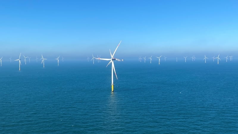 The Oriel windfarm will be located off the north Co Louth coast and will comprise 25 wind turbines
