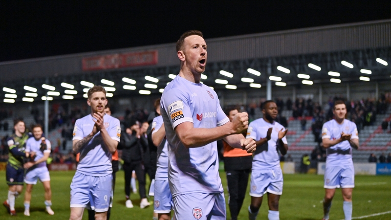 Derry City are back in Dublin again tonight