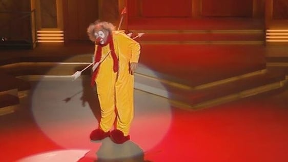 Clown Slava Polunin on The Late Late Show (1997)