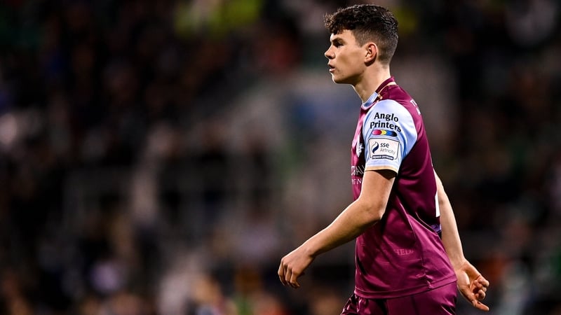 James Clarke opened the scoring at Finn Park with Drogheda United's opener