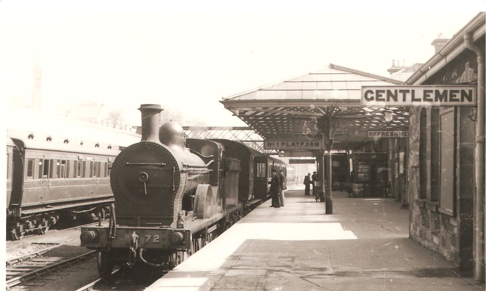 Clones Railway Station (Courtesy of Charles Friel)