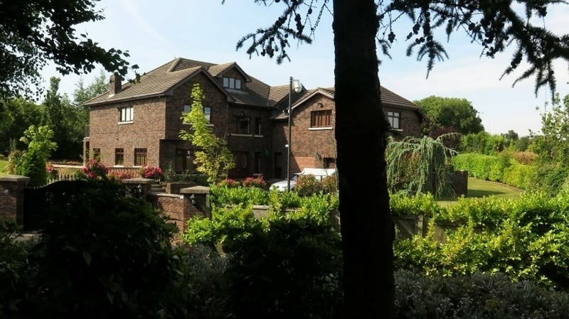 The Criminal Assets Bureau has seized the home in Saggart, Co Dublin (Pic: Sunday World)