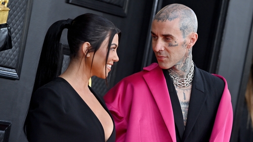 Kourtney Kardashian and Travis Barker