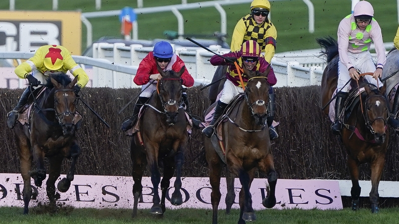 Protektorat (left) and Royale Pagaille (right) finished third and fifth in the Gold Cup at the Cheltenham Festival