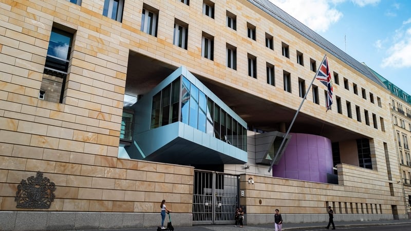 David Ballantyne Smith worked at the Berlin embassy for eight years