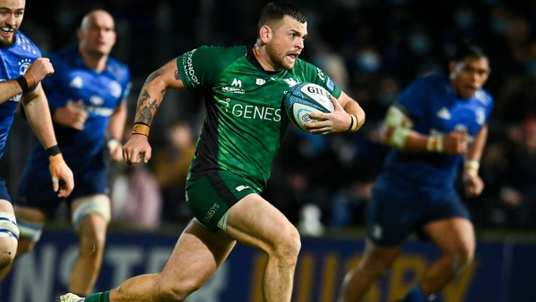Oliver scored a try against his home province in December's URC meeting at the RDS